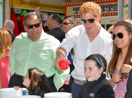 Prince Harry, Governor Chris Christie Prince Harry, Governor Chris Christie